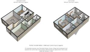 3D Floorplan - EweMove Swindon South