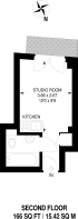 Floorplan area for info only, not for £/sq. ft valuation