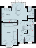Holden ground floor floorplan