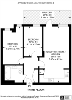 Floorplan area for info only, not for £/sq. ft valuation