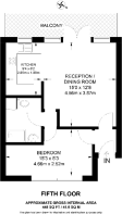 Floorplan area for info only, not for £/sq. ft valuation
