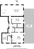 Floorplan area for info only, not for £/sq. ft valuation