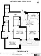 Floorplan area for info only, not for £/sq. ft valuation