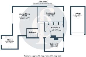 Flat 4 , Ettington Grange, Ettington - all floors