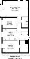 Floorplan area for info only, not for £/sq. ft valuation
