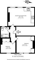 Floorplan area for info only, not for £/sq. ft valuation