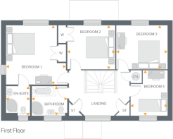 First floor Floor Plan