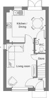 Dandara - Buckmore Green - The Vyne, Home 76 floorplan