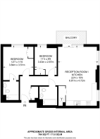 Floorplan area for info only, not for £/sq. ft valuation
