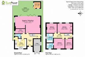 Colourful Two-Storey House Floor Plans