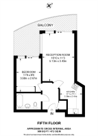 Floorplan area for info only, not for £/sq. ft valuation