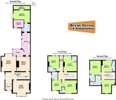 St Marys Road, Glanrafon Guest House 27, Floor Pla