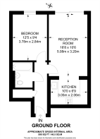 Floorplan area for info only, not for £/sq. ft valuation