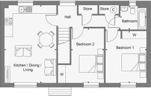 Dandara - Prior's Edge - The Belmont, Home 66 floorplan