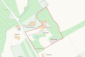 The Cottage, Castle Eden - Site plan