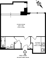Floorplan area for info only, not for £/sq. ft valuation