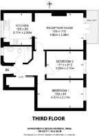 Floorplan area for info only, not for £/sq. ft valuation