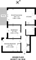 Floorplan area for info only, not for £/sq. ft valuation