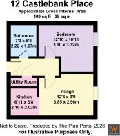 12 Castlebank Place Floorplan