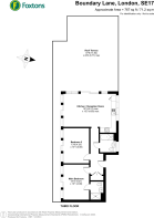 Floorplan area for info only, not for £/sq. ft valuation