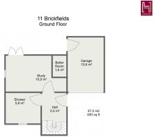 Floorplan letterhead - 11 Brickfields - Ground Flo