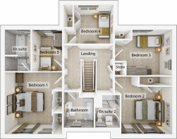 3D - First Floor