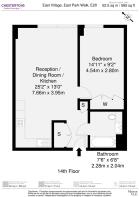1 Bedroom Example