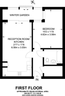 Floorplan area for info only, not for Â£/sq. ft valuation