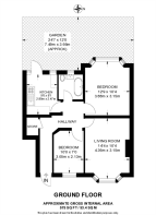 Floorplan area for info only, not for £/sq. ft valuation