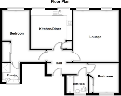 Flat 9, The Monklands, 158 Abbey Foregate, - - all