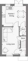 Dandara - Birch Park - The Vyne, Home 478 floorplan