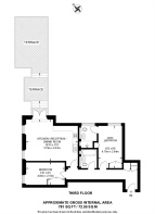 Floorplan area for info only, not for £/sq. ft valuation