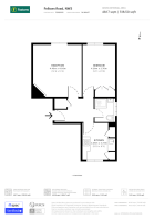 Floorplan area for info only, not for £/sq. ft valuation