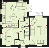 Ground floor of our 4 bed Alderney home