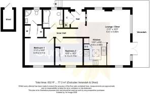 Floorplan - 35, Jaybelle Grange Lodge Park, Yapton