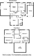 The Rectory, 3a Kettering Road, Isham - Floorplan.