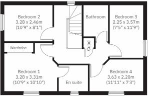 Beard Close Floor Plan First Floor