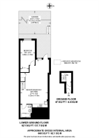 Floorplan area for info only, not for £/sq. ft valuation
