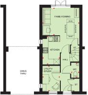 The Haversham Special @ Linmere ground floor floorplan