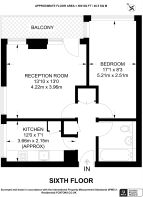 Floorplan area for info only, not for £/sq. ft valuation
