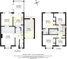 Floorplan - 9 Crosshaven, Littlehampton, BN17 6RT.