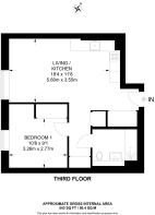 Floorplan area for info only, not for £/sq. ft valuation