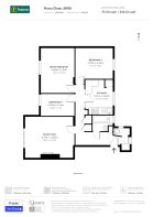 Floorplan area for info only, not for £/sq. ft valuation