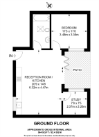 Floorplan area for info only, not for £/sq. ft valuation