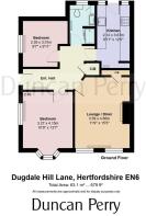 111 Dugdale Hill Lane Hertfordshire EN6 - floor pl