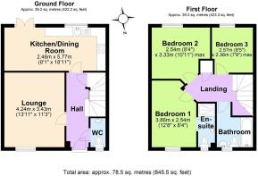14 Bullingham Lane, Hereford - all floors.JPG