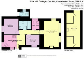 2 Cox Hill Cottage - Floor Plan