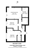 Floorplan area for info only, not for £/sq. ft valuation