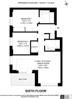 Floorplan area for info only, not for £/sq. ft valuation