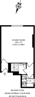 Floorplan area for info only, not for £/sq. ft valuation